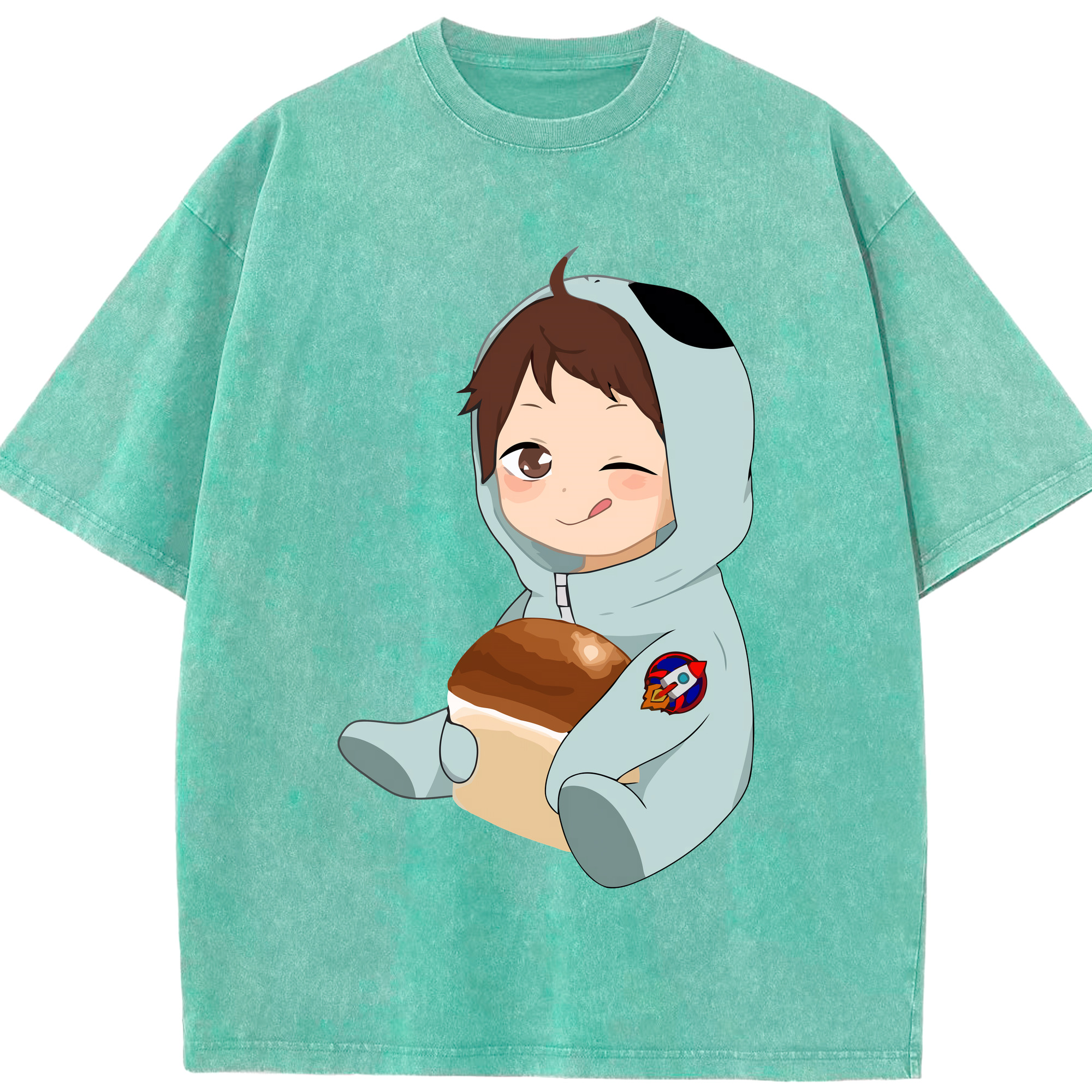 （画像用） ハイキュー!! Haikyu!! 綿100% ヴィンテージ風 半袖Tシャツ（フロントプリント）